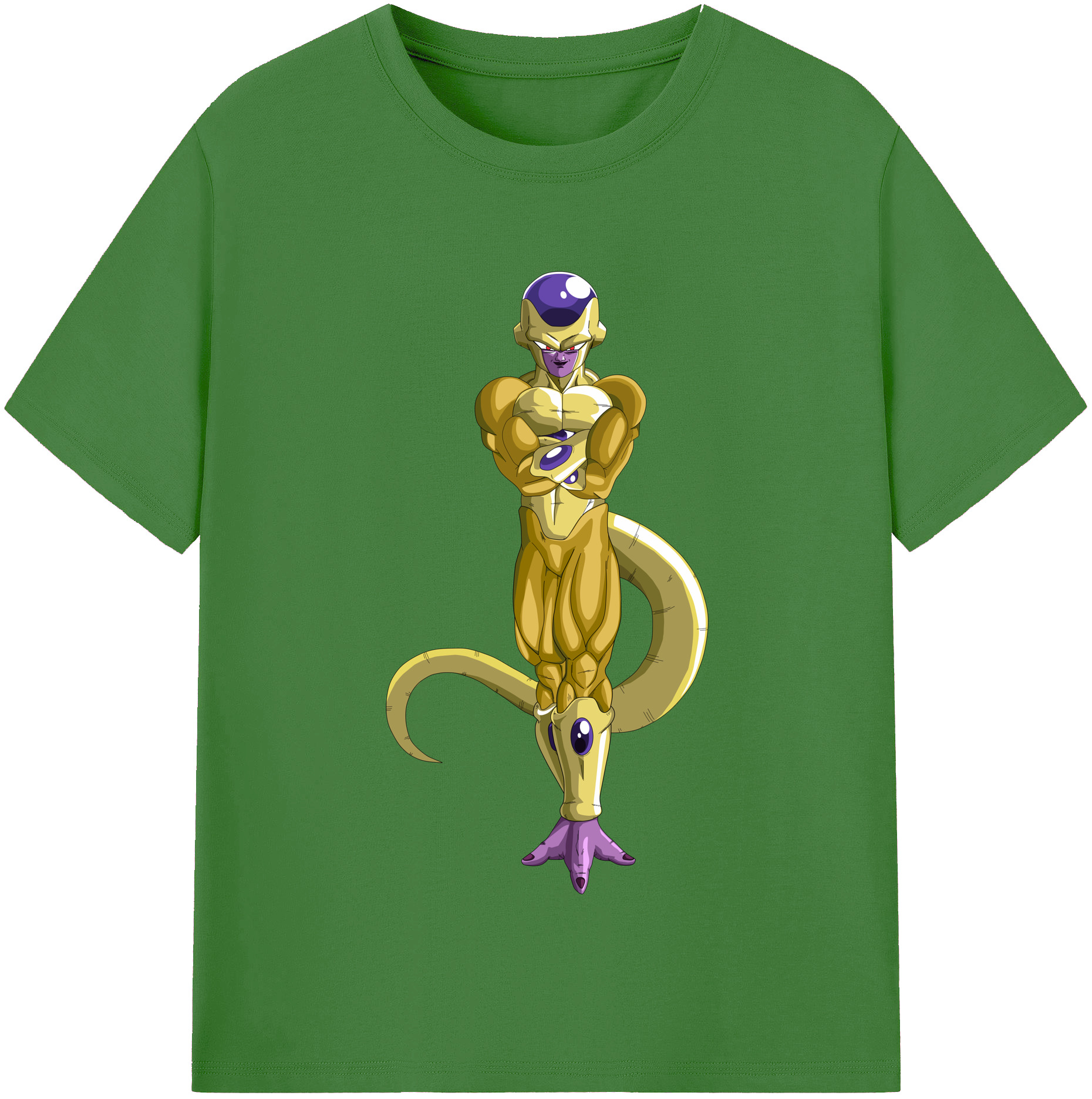 （画像用） ドラゴンボール フリーザ DRAGON BALL Frieza レディースカジュアルプリントTシャツ（綿100％）
